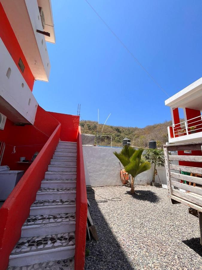 Hotel Y Bungalows Bugambilias San Patricio Melaque Buitenkant foto